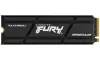 KINGSTON FURY Renegade SSD 1TB SSD NVMe M.2 PCIe Gen4 Internal M.2 2280 Heatsink 105mm