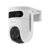 Câmera IP EZVIZ H9c 3MP PTZ Wi-Fi 3Mpix proteção Lente IP65 28mm 6mm H.265 Iluminação IR até 30m branco