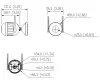 DAHUA IP κάμερα F2C-PV Bullet Φακός Wi-Fi 2Mpix 36mm H.265 Προστασία IP67 IR έως 30m ONVIF