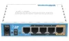 MikroTik RouterBOARD RB951Ui-2nD hAPCPU 650MHz 5x LAN 2,4Ghz 802,11b g n USB 1x PoE out L4 thumbnail (2 of 2)