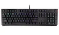 Геймърска клавиатура Endorfy Thock Red red sw. жичен механичен CZ SK оформление черно RGB (1 of 7)
