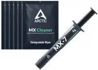 Pasta térmica ARCTIC MX-7 de 4 g + 6 unidades de limpiador MX Pasta térmica ARCTIC MX-7 de 4 g + 6 unidades de limpiador MX (1 of 2)