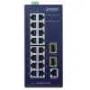 Pláinéad IGS-4215-16T2S lasc L2 tionsclaíoch 16x 1Gb TP + 2x SFP IP30 -40 go 75°C SNMP 12-48VDC 24VAC thumbnail (2 of 3)