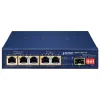 Planet BSP-115HP-5A Hybrid PoE solar switch 5x 1Gb 1x SFP 1x PoE++ 802.3bt 2x 802.3at 2x at passive -20~65°C thumbnail (2 of 3)