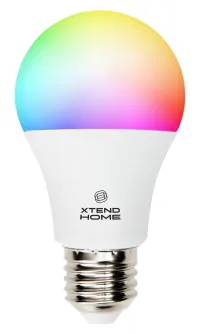 Xtend Home okos LED izzó E27 RGB+W 11W 1050lm színes fényerőszabályozható WiFi Tuya Xtend Home okos LED izzó E27 RGB+W 11W 1050lm színes fényerőszabályozható WiFi Tuya (1 of 5)