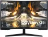 Samsung Odyssey G55A 32" извит 2560x1440 VA 1ms 300 cd m2 DP HMDI порт за слушалки VESA черен thumbnail (1 of 8)