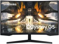 Samsung Odyssey G55A 32" извит 2560x1440 VA 1ms 300 cd m2 DP HMDI порт за слушалки VESA черен Samsung Odyssey G55A 32" извит 2560x1440 VA 1ms 300 cd m2 DP HMDI порт за слушалки VESA черен (1 of 8)