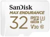 SanDisk MAX ENDURANCE microSDHC 32GB C10 U3 V30 15000 Hours + SD Adaptér SanDisk MAX ENDURANCE microSDHC 32GB C10 U3 V30 15000 Hours + SD Adaptér