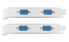 AXAGON PCIe controller 4x serial port (RS-232) PCEA-S4N 250 kbps LP bracket thumbnail (3 of 3)