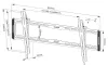 Neomounts WL35-550BL18 Vægdisplayholder 43-86" foldbar VESA 800X400 bæreevne 70 kg sort thumbnail (6 of 6)