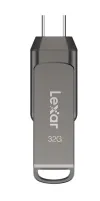 Lexar flash drive 32GB JumpDrive D400 Dual USB-C & USB-A 3.1 (read up to 100MB/s) thumbnail (2 of 4)
