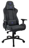 AROZZI gaming chair VERONA Signature Soft Fabric fabric surface black blue logo thumbnail (7 of 9)