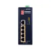 Planet ISW-504PT Priemyselný Switch 5x RJ-45 VLAN + Extend -40~+75°C PoE+ 802.3af at 120W 12-48VDC power-in thumbnail (3 of 4)