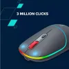 CANYON optical wireless mouse MW-22 RGB 800 1200 1600 dpi 4 keys BT+2.4GHz battery 650mAh snow white thumbnail (10 of 11)
