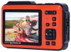 Rollei Sportsline 64 Selfie 64 MPix 16x súmáil 28" LCD+ 2" físeán LCD 4K uiscedhíonach 5m Oráiste thumbnail (3 of 6)