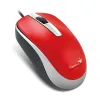 DX-120, com fio, 1200 dpi, USB, vermelho