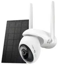 Kit de cámara Wi-Fi 4G giratoria para exteriores TP-Link Tapo C665G, 8 MP x 3848 × 2168, audio IR, alcance de 10 m, MicroSD, IP65, panel solar. (1 of 1)