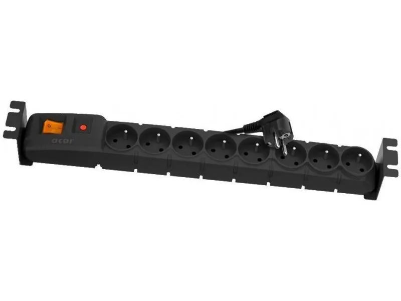 Ropere - ACAR 19'' distribution panel 8x230V ČSN cable 5m surge ...