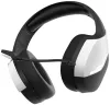 Zalman headset ZM-HPS700W headset cluichíochta tiománaithe 50mm gan sreang 3.5mm jack bán agus dubh thumbnail (5 of 5)