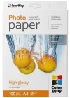 Papel fotográfico COLORWAY alto brillo 200 g m2 A4 100 piezas thumbnail (2 of 2)