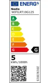 Ampoule à Filament LED Intelligente Wi-Fi NEDIS E27 G125 49W 230V 360lm Blanc Chaud à Froid 1800 - 6500K Intensité Variable thumbnail (2 of 2)
