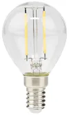 NEDIS LED izzó E14 G45 2 W 220 V 250 lm 2700 K meleg fehér retro stílusú átlátszó