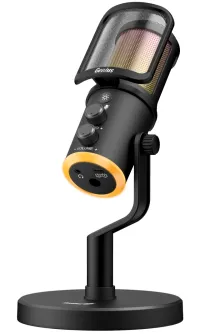 GENIUS streamovací mikrofón MIC-S400U/ USB-C/ USB/ čierny GENIUS streamovací mikrofón MIC-S400U/ USB-C/ USB/ čierny (1 of 2)