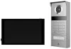 Intercomunicador inteligente para el hogar EZVIZ TP9 Pro Wi-Fi 4K, monitor táctil de 8", videoportero inalámbrico, timbre IP65, color negro y plateado