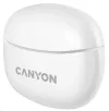 Навушники CANYON TWS-5 BT з мікрофоном BT V5.3 JL 6983D4 case 500mAh+40mAh до 38h білий thumbnail (3 of 7)