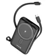 Swissten power bank 10000 mAh PD 20W with integrated USB-C and Lightning cables (Magsafe compatible)