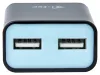 I-tec universal USB charger 2x USB 110V-240V 2400mAh black thumbnail (3 of 3)