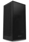NZXT case H1 mini ITX 140mm AIO cooler 650W SFX-L 80Plus Gold modular power supply riser card USB-C black thumbnail (1 of 7)