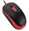 GENIUS DX-123 Sunshine Red com fio 1200 dpi USB preto-vermelho thumbnail (3 of 4)