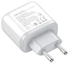 COLORWAY 1x USB og 1x USB-C netoplader 45W 100V-240V Hvid thumbnail (5 of 5)