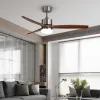 Plafoniera LED IMMAX NEO LITE ELEGANTE SMART con ventilatore Wi-Fi argento legno TUYA thumbnail (5 of 5)