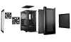 Wees stil! behuizing PURE BASE 501 Airflow Window ATX 2x140mm ventilator USB-C geperforeerd voorpaneel gehard glas zwart thumbnail (6 of 7)