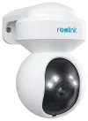 Reolink E-Serie E560P 8 MPx drehbare IP-Außenkamera 3840 x 2160 SD-Steckplatz bis zu 256 GB IP64 PoE Audio IR 12 m
