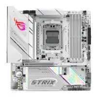 Материнская плата ASUS ROG Strix B850-G Gaming WIFI AM5 4xDDR5 M.2 W7+BT5.4 HDMI DP mATX белого цвета Материнская плата ASUS ROG Strix B850-G Gaming WIFI AM5 4xDDR5 M.2 W7+BT5.4 HDMI DP mATX белого цвета (1 of 10)