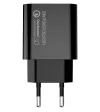 COLORWAY 1x USB-C netoplader 20W 100V-240V Sort thumbnail (3 of 6)