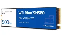 Твердотельный накопитель WD Blue SN580 500 ГБ WDS500G3B0E NVMe M.2 PCIe Gen4 Внутренний M.2 2280 Твердотельный накопитель WD Blue SN580 500 ГБ WDS500G3B0E NVMe M.2 PCIe Gen4 Внутренний M.2 2280 (1 of 1)