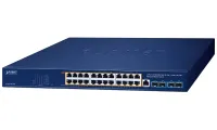 Planet GS-4210-24UP4X Switch L2 L4 24x1Gb 4x10Gb SFP+ 24x PoE++ 802.3bt 720W NMS QoS Planet GS-4210-24UP4X Switch L2 L4 24x1Gb 4x10Gb SFP+ 24x PoE++ 802.3bt 720W NMS QoS (1 of 3)