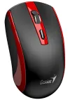 GENIUS ECO-8150 Червена 1200 dpi безжична акумулаторна Copilot 4 бутона черно-червена