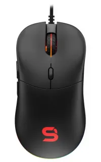 Игровая мышь SPC Gear GEM Plus PAW 3370 19000dpi kailh GM 8.0 6 кнопок ARGB черный (1 of 6)