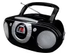 Soundmaster SCD5100SW Seinnteoir CD Seinnteoir caiséad raidió FM Dubh