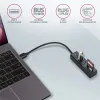 AXAGON Hub USB-A HMA-CR3A USB 3.2 Gen1 3x USB-A MicroSD SD Metallgehäuse 0,2 m thumbnail (4 of 5)