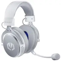 Endorfy VIRO draadloze headset in Onyx White met lange batterijduur, 2,4 GHz Bluetooth-geluid, 7.1-kanaals wit Endorfy VIRO draadloze headset in Onyx White met lange batterijduur, 2,4 GHz Bluetooth-geluid, 7.1-kanaals wit (1 of 13)