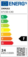 IMMAX NEO LITE AREAS SMART φωτιστικό οροφής 40cm 24W καφέ TUYA Wi-Fi thumbnail (3 of 3)