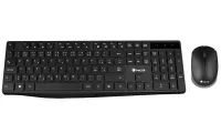 NGS ALLURE KIT Wireless Set Keyboard Maus USB schwaarz CZ+SK Layout NGS ALLURE KIT Wireless Set Keyboard Maus USB schwaarz CZ+SK Layout (1 of 5)