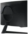 Samsung Odyssey G55C 27" 2560x1440 VA 1ms 300cd m2 HDMI DP-stik VESA sort thumbnail (5 of 8)