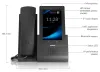Teléfono IP Ubiquiti UniFi Phone G3 Touch Pro con pantalla táctil de 5", cámara de 5 MP, Wi-Fi, Bluetooth y PoE. thumbnail (7 of 7)
